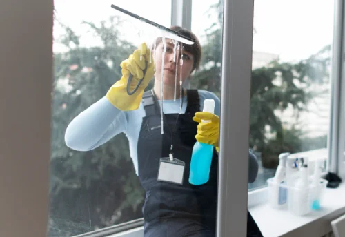 Nettoyage de vitres intérieures et extérieures à Charmoille